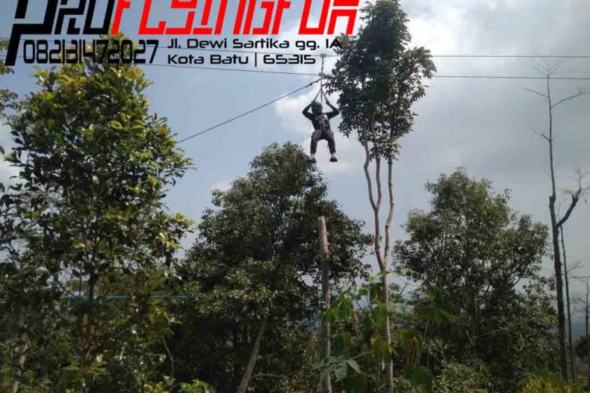 082131472027, Pembuatan Wahana Outbound Jawa Timur, Pembuatan Wahana Outbound Kediri, Flyingfox di Bukit Gandrung Medowo Kandangan Kab. Kediri