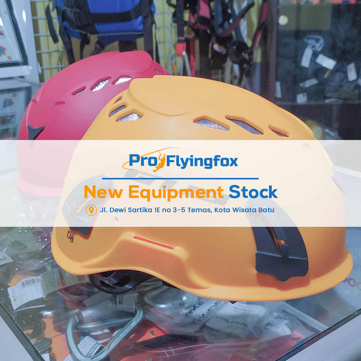 Helm GUB Climbing Savety Helmet D6, Alat Outbound Flyingfox – 082131472027